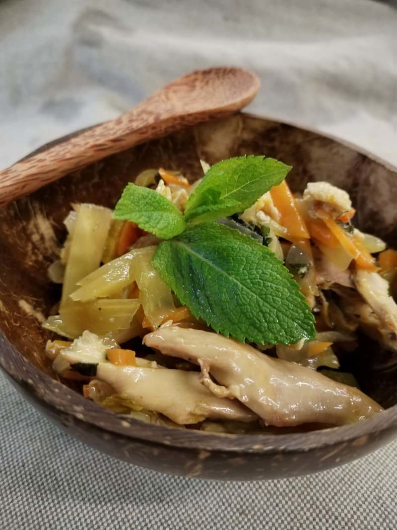 Fresca e saporita la nostra insalata di faraona