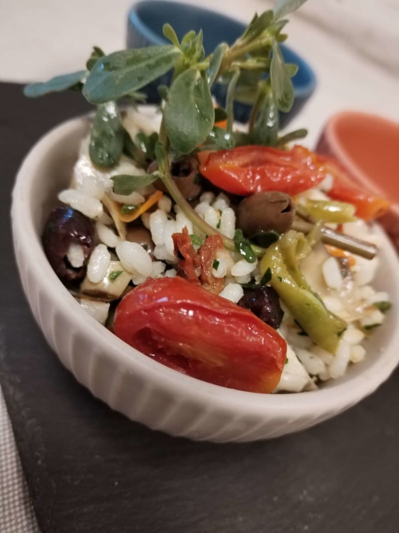 Piatto tipicamente estivo. Nella nostra versione vegetariana
