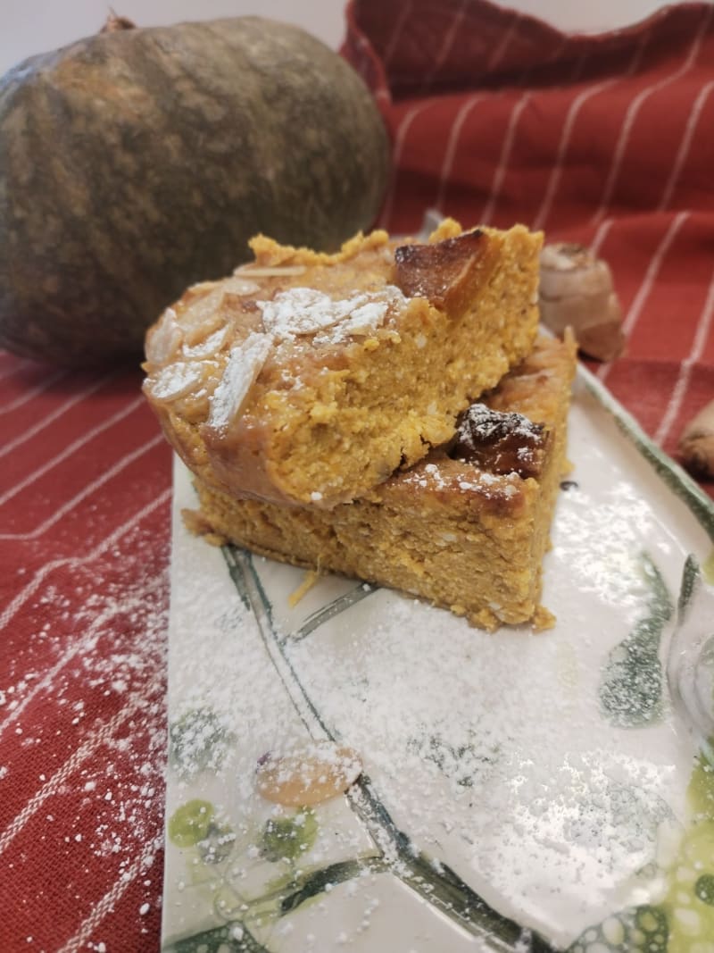 Torta zucca e zenzero