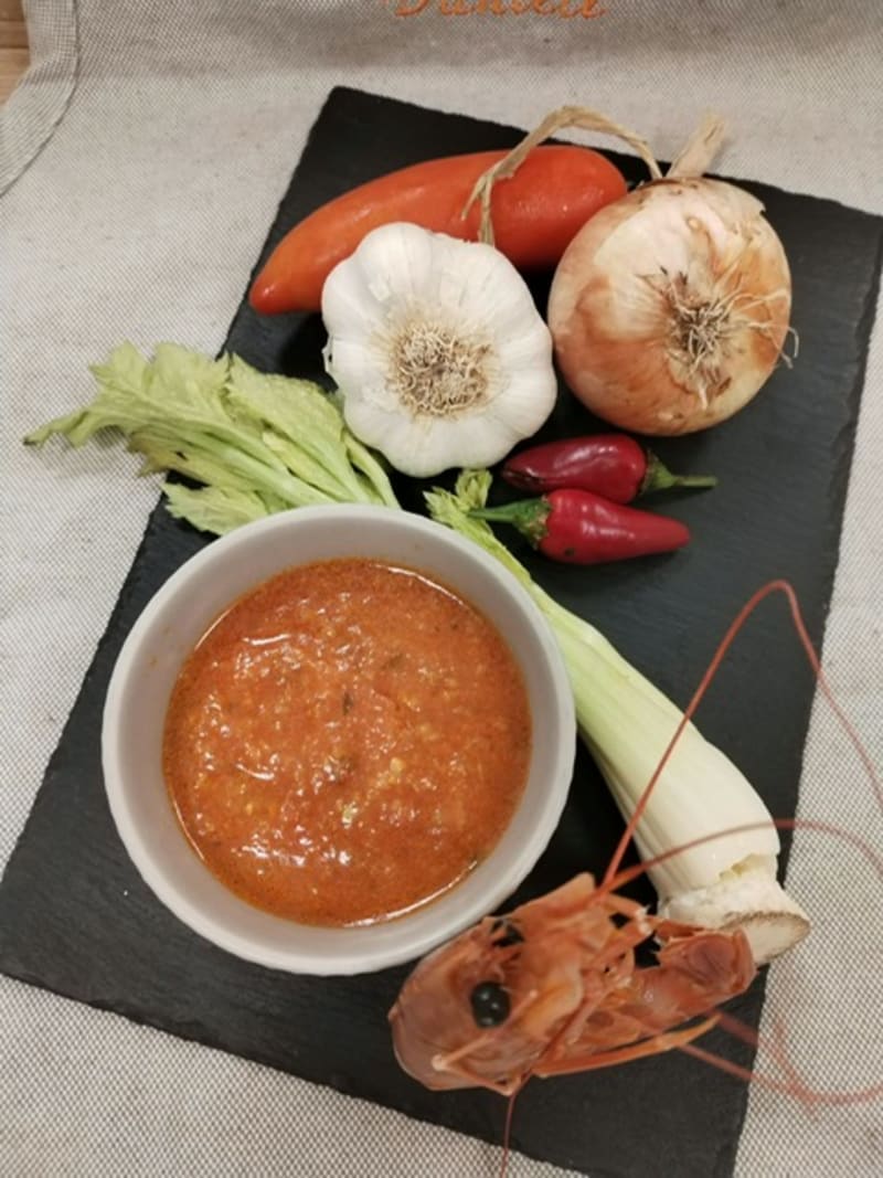 Bisque di gamberi