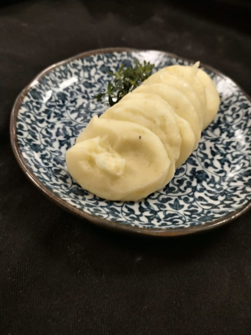 Piatto con purea di patate