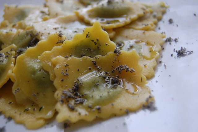 Gusto... pungente per i nostri ravioli all'ortica