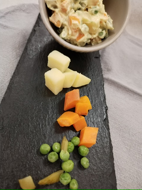 Stesse verdure, stesso gusto ma con maionese vegana.