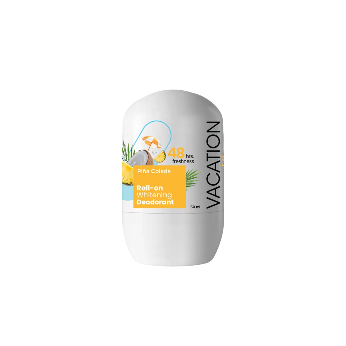 فاكيشن رول أون بينا كولادا لتفتيح البشرة 50 مل Vacation Pina Colada Whitening Roll-On Deodorant 50ml