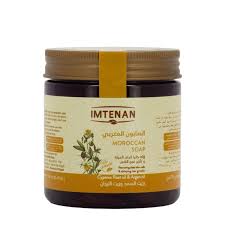 امتنان صابون مغربي بزيت السعد وزيت الأرجان 250 جم – IMTENAN Moroccan Soap with Saad Oil & Argan Oil 250gm