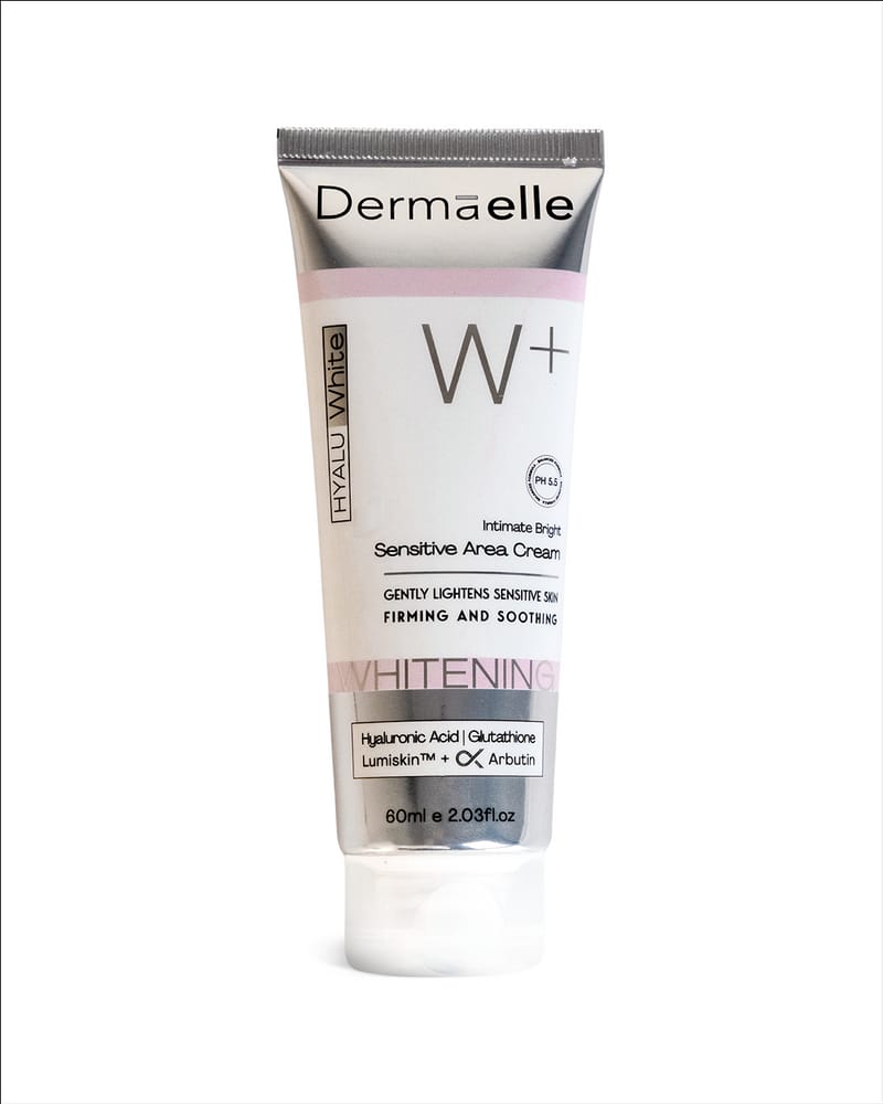 كريم ديرما إيل هيالو وايت للمناطق الحساسة 60 مل Dermaelle HyaluWhite Sensitive Area Brightening Cream 60ml