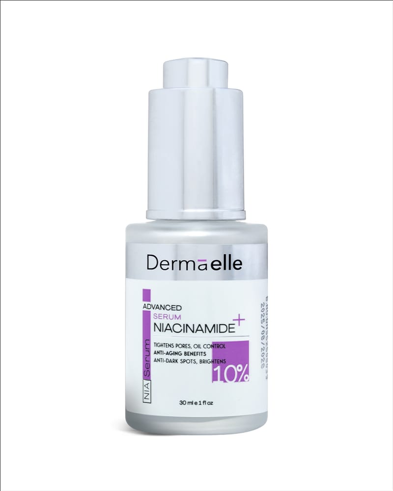 سيروم ديرما إيل بالنياسيناميد 5% 30 مل Dermaelle Advanced Niacinamide 5% Serum 30ml
