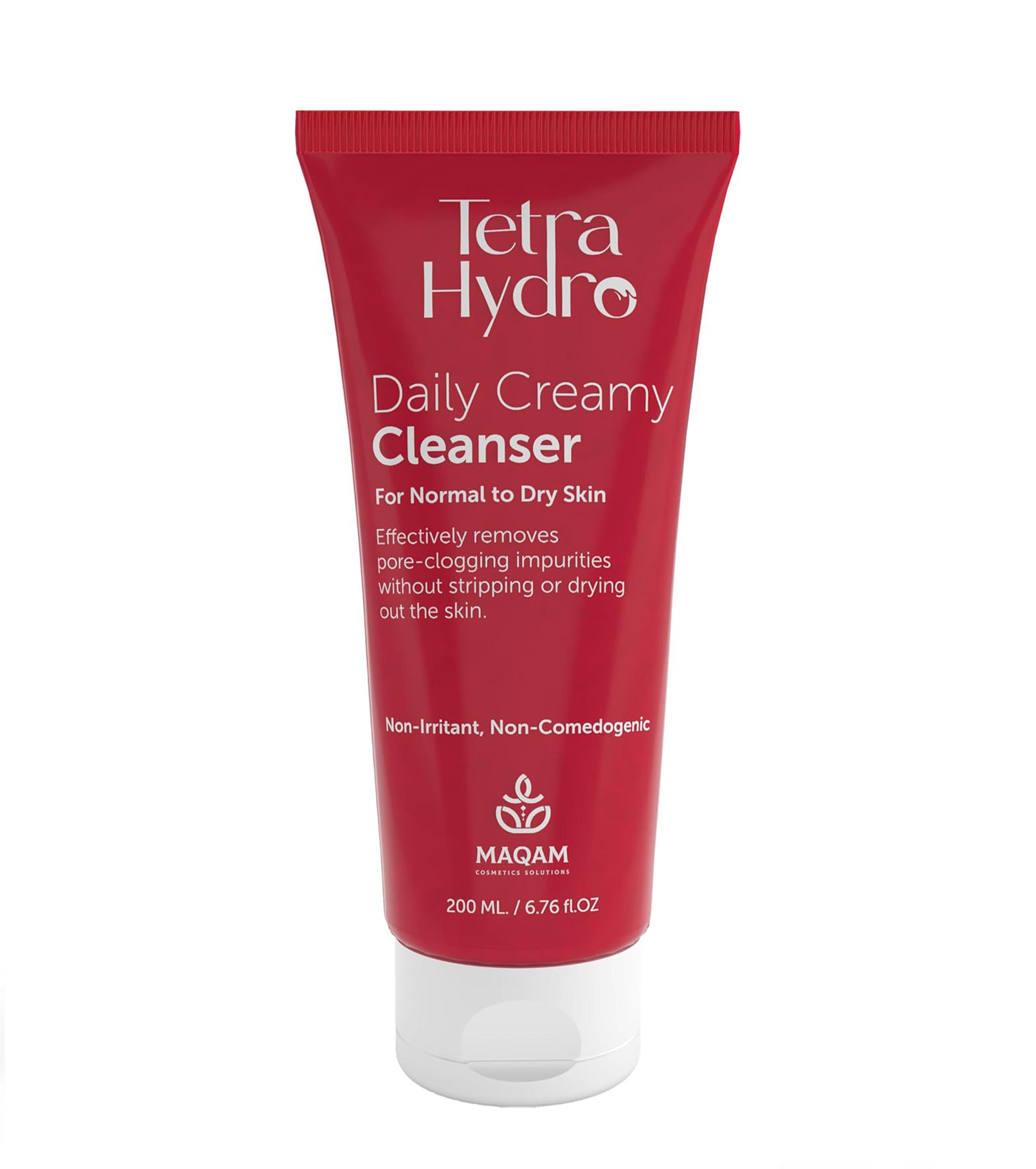 تيترا هيدرو غسول كريمي للبشرة العادية والجافة 200 مل – Tetra Hydro Daily Creamy Cleanser