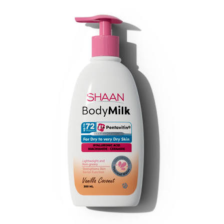 شان بادي ميلك فانيلا 300 مل – SHAAN Body Milk Vanilla 300ml