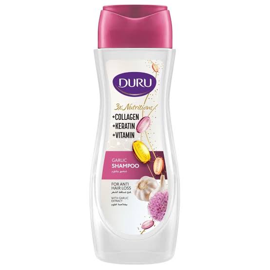 شامبو دورو بالثوم ضد التساقط 600 مل Duru Garlic Anti Hair Loss Shampoo