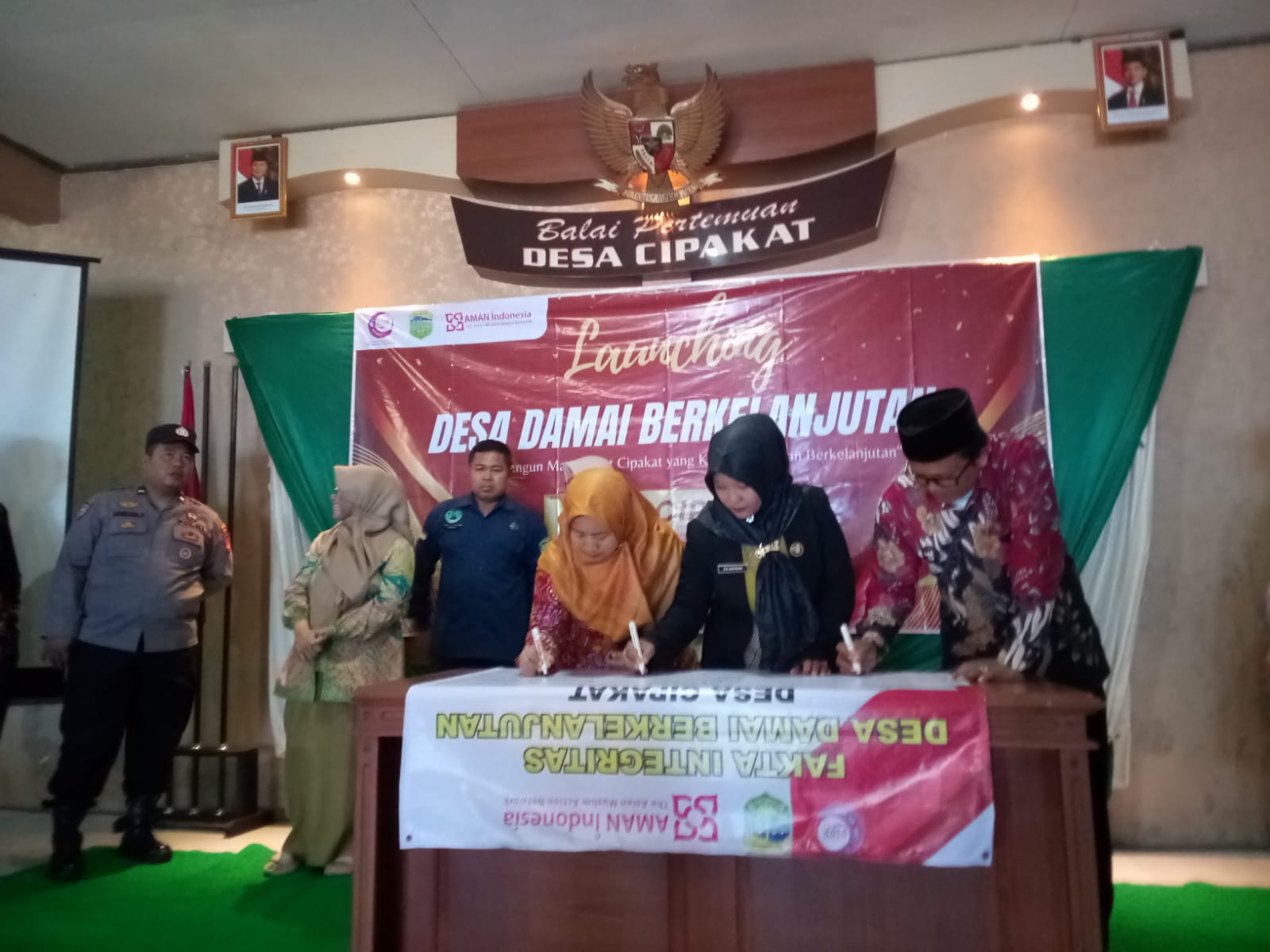Desa Cipakat Resmi Luncurkan Program Desa Damai Berkelanjutan