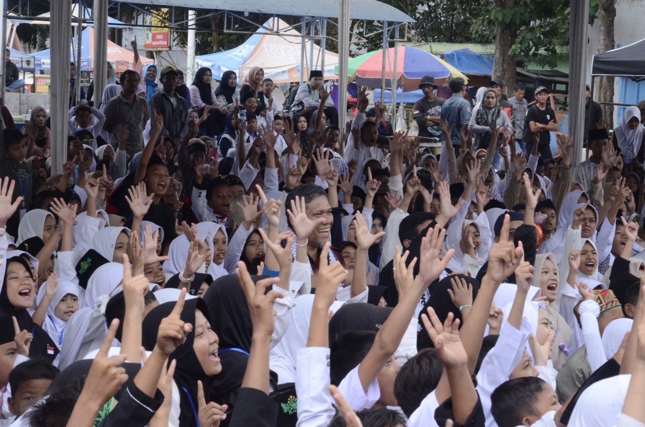 Muharram Fest: Lapas Kelas IIB Garut Bawa Kebahagiaan untuk 1000 Anak Yatim
