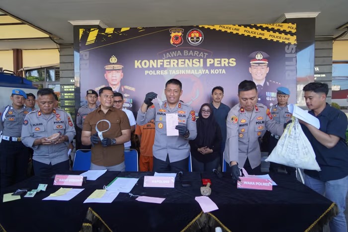 Polisi Bongkar Tambang Emas Ilegal Karangjaya, Tangkap Dua Tersangka