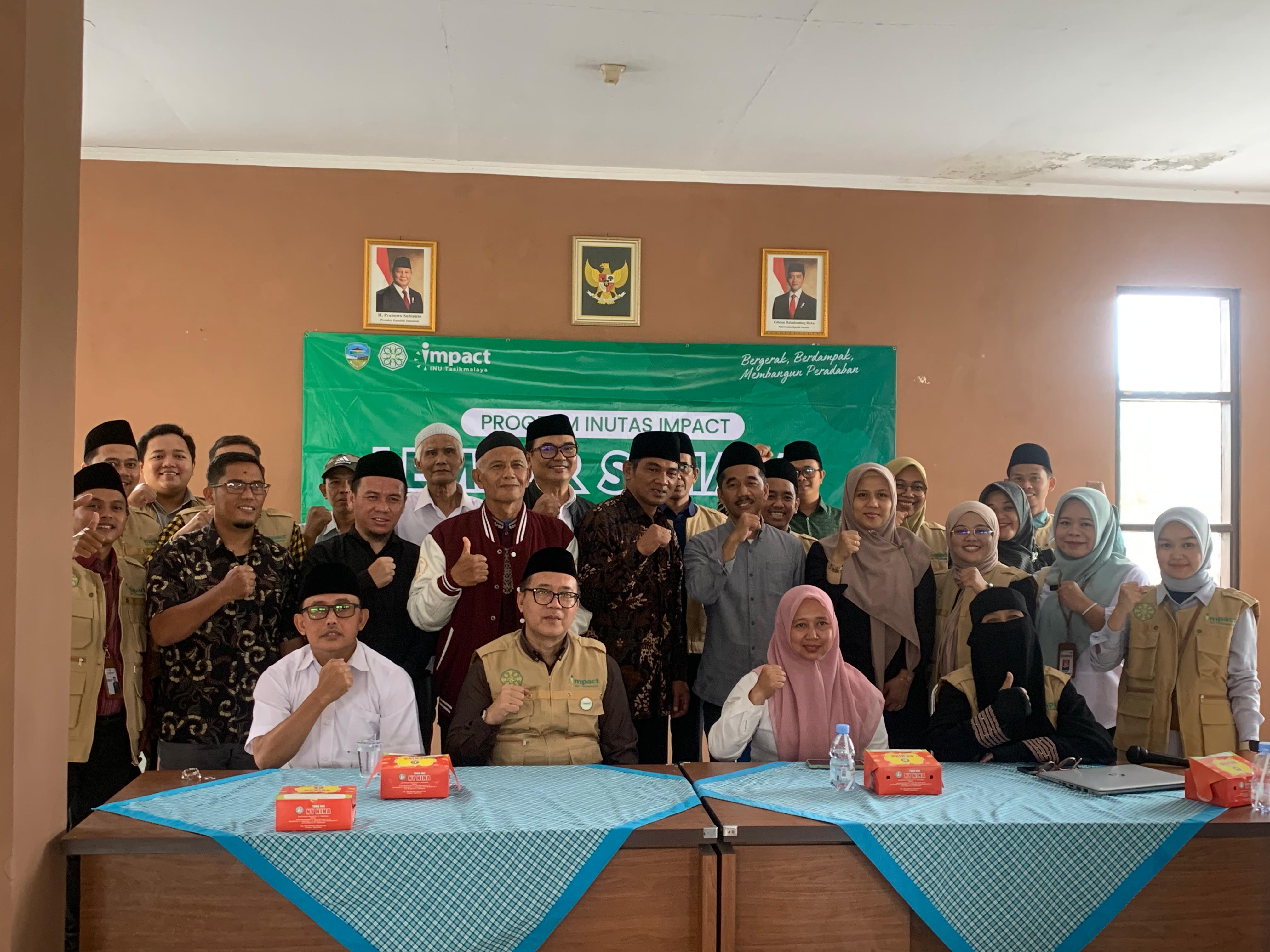 INU Tasikmalaya Luncurkan Program Lembur Sahaja, Perkuat Pengabdian ke Masyarakat