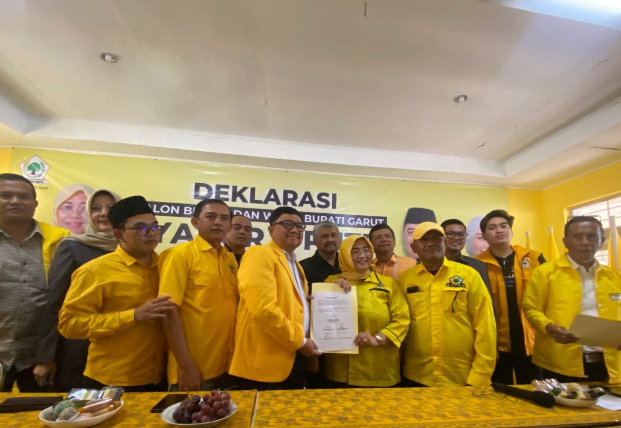 Deklarasi Partai Golkar: Syakur dan Putri Akan Maju di Pilbup Garut