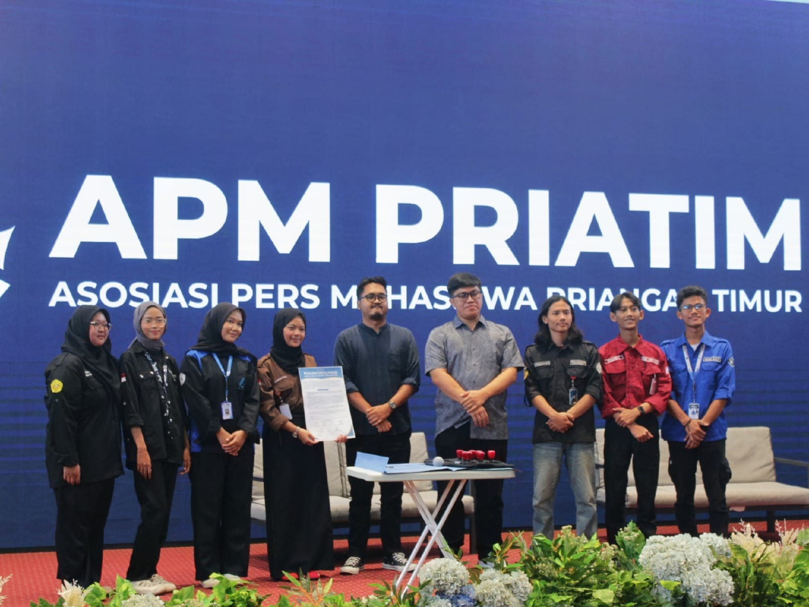 Peluncuran APM Priatim Tegaskan Komitmen Kolaborasi Pers Kampus Priangan Timur