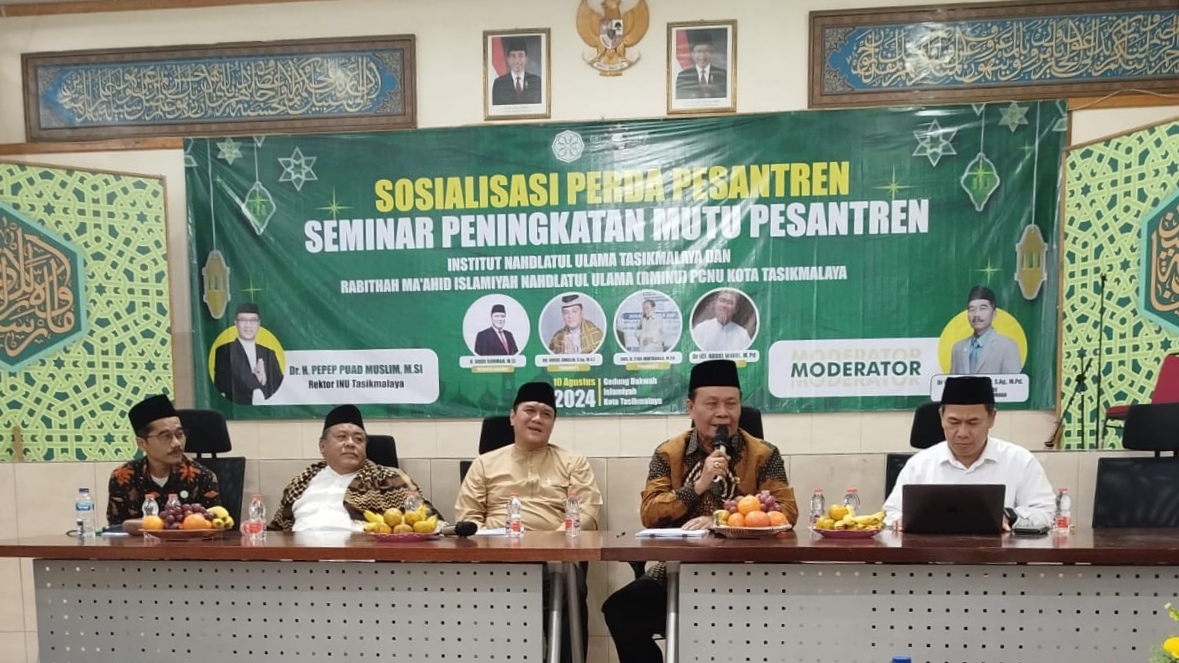 INU Tasikmalaya Gelar Sosialisasi Perda Pesantren untuk Tingkatkan Mutu Pendidikan