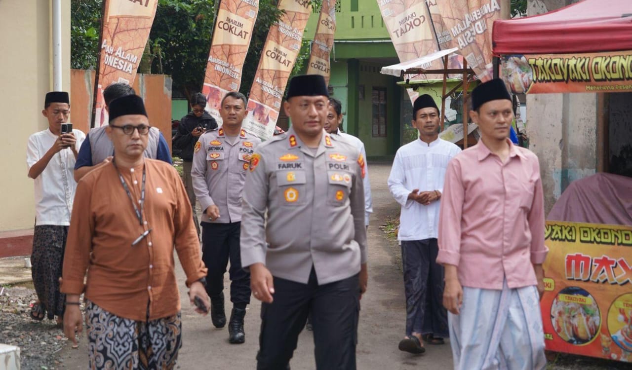 Selama Menjabat Kapolres Faruk Telah Sapa Sekitar 35 ribu Santri di 176 Pondok Pesantren