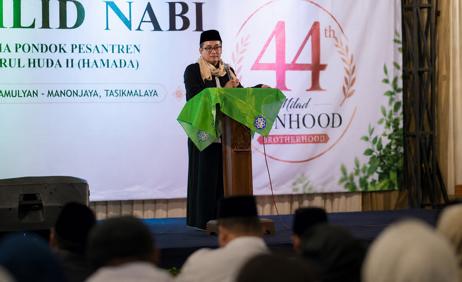 Bupati Tasikmalaya Hadiri Milad ke-44 Ponpes Manarul Huda II