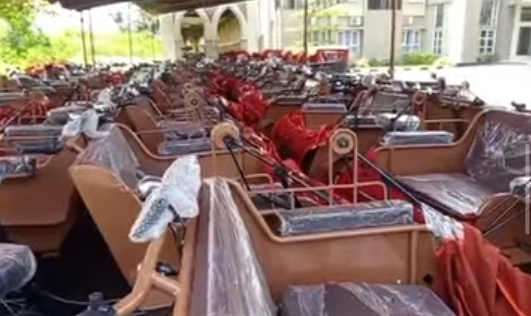 220 Becak Listrik Bantuan Presiden Tiba di Tasikmalaya, Lansia Jadi Prioritas