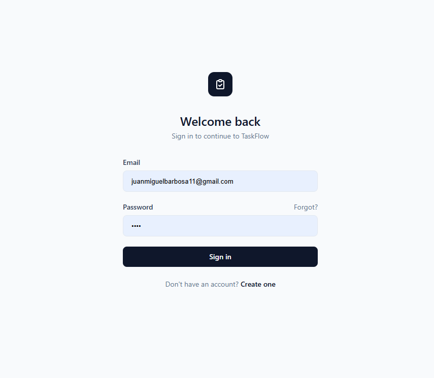 To-Do List application interface