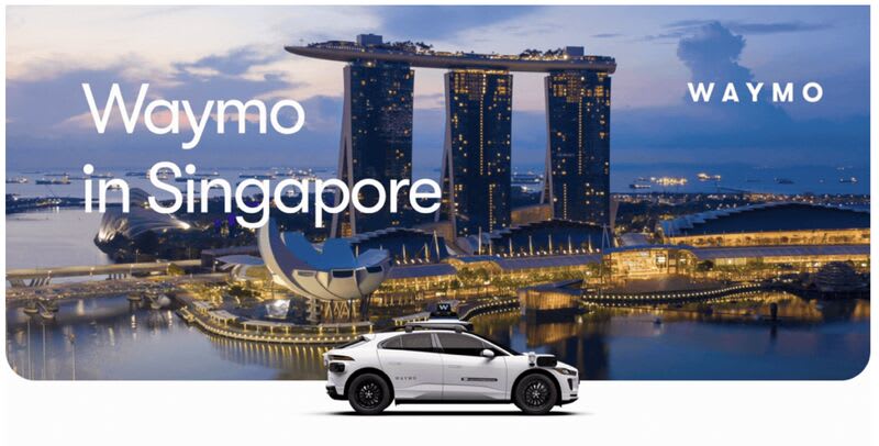 Waymo Sets 2028 Singapore Launch for Driverless Ride-Hailing