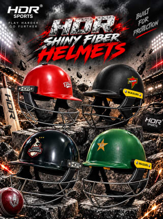 HDR SHINY FIBRE HELMETS