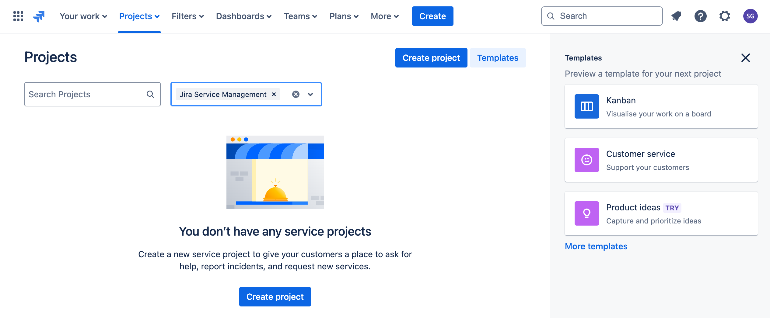 Create a project