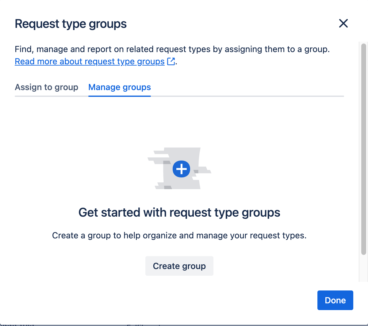 create request type group