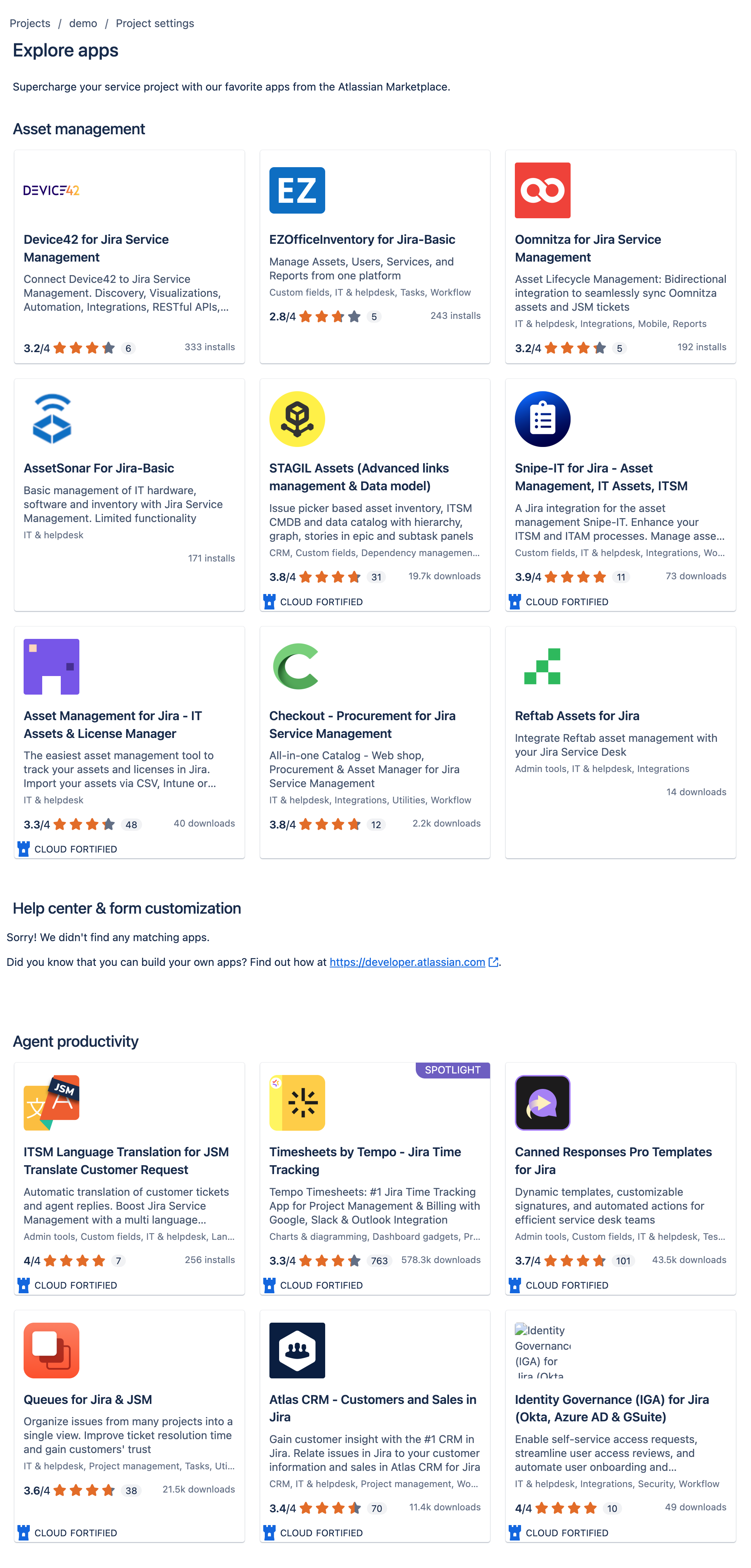 Explore apps