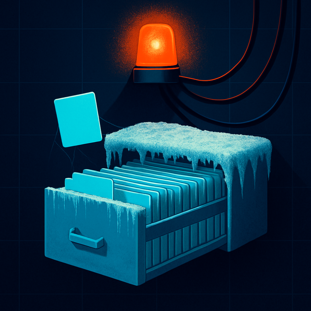 Why Improvement Registers Go Cold