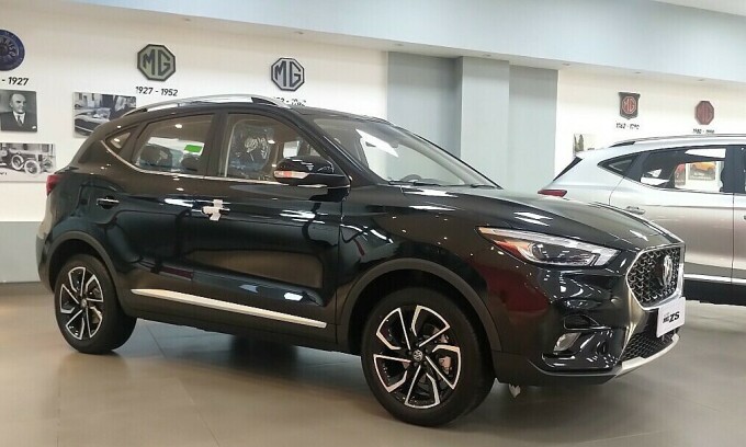 MG ZS trưng bày tại đại lý. Ảnh: MG Long Biên
