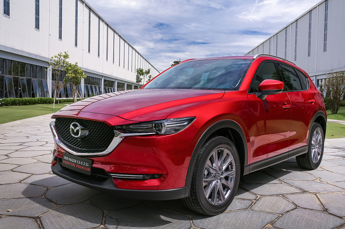 CX-5 2021 tại khuôn viên nhà máy Thaco tại Quảng Nam. Ảnh: Thaco