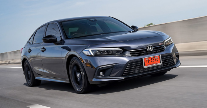 Honda Civic thế hệ mới tại Thái Lan. Ảnh: Paultan