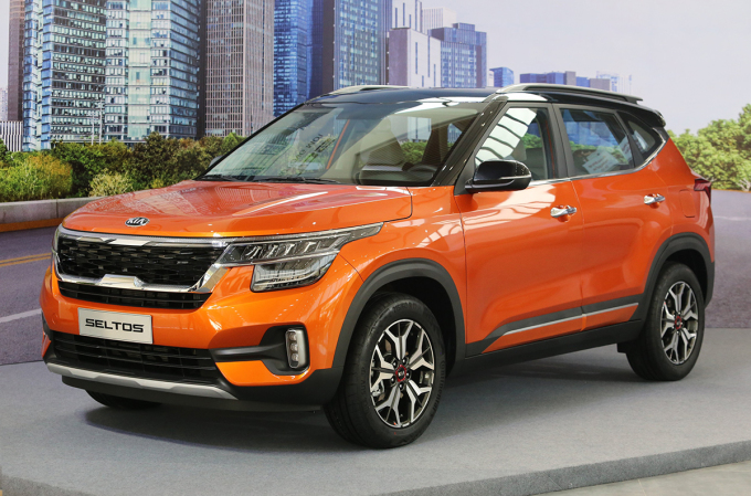 Kia Seltos ra mắt ở nhà máy Thaco tại Chu Lai, Quảng Nam. Ảnh: Đắc Thành