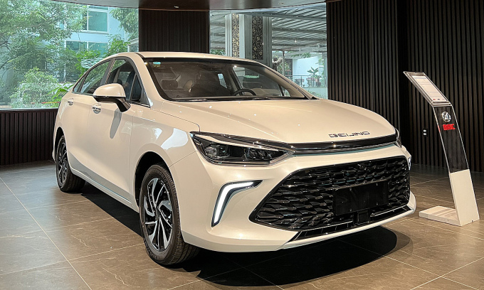 Mẫu U5 Plus tại đại lý ở Hải Phòng. Ảnh: Hùng Nguyễn