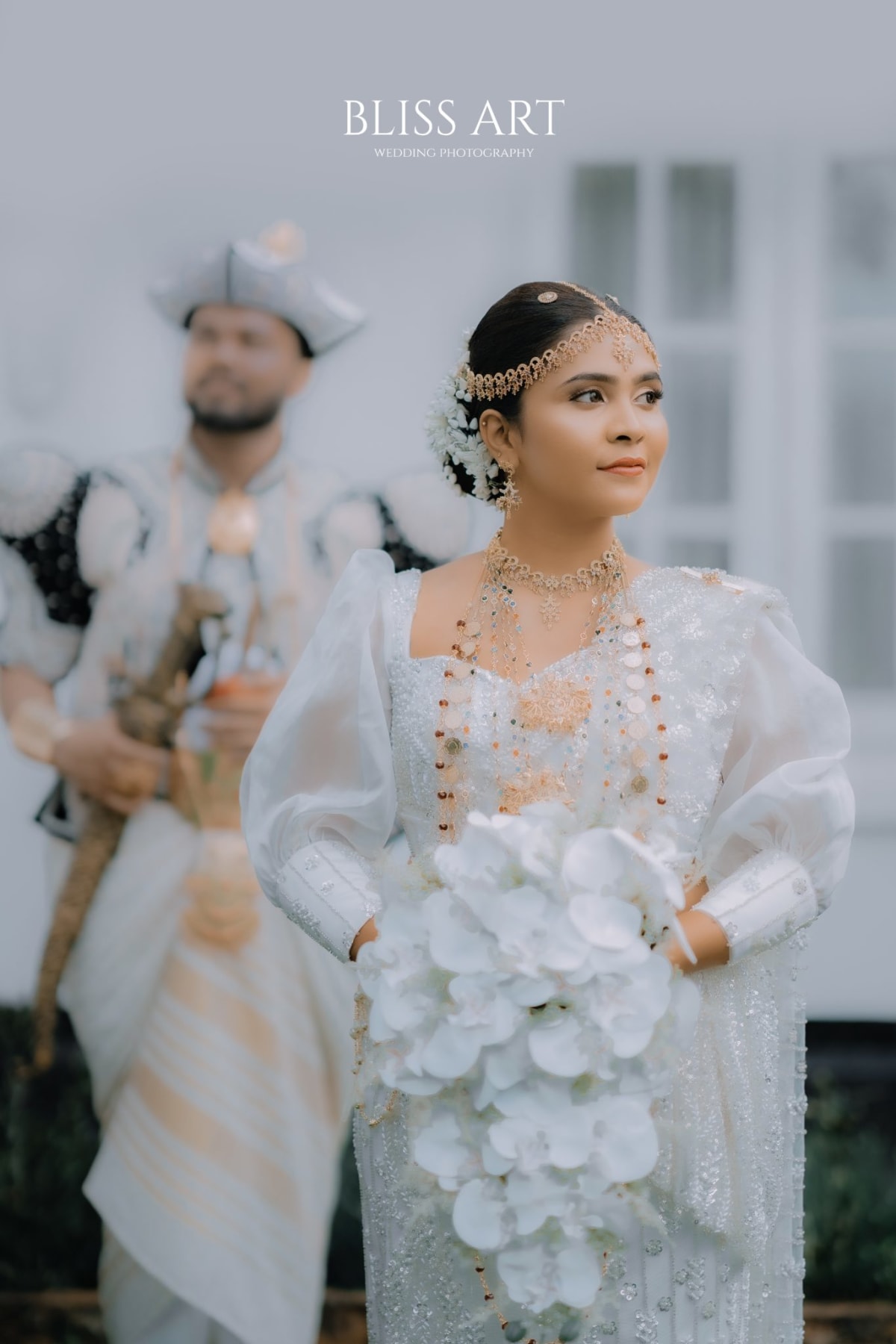 Kandyan Bride, Poruwa Ceremony, Mul Anduma