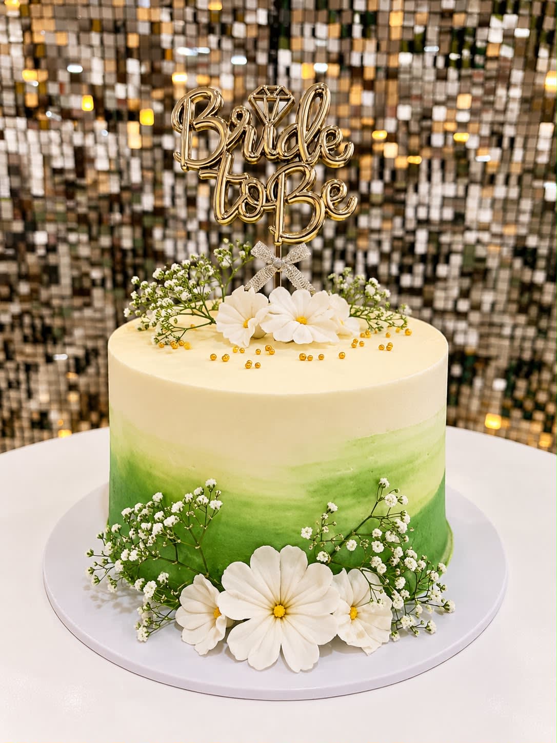 Wedding Cake, Single Tier Cake