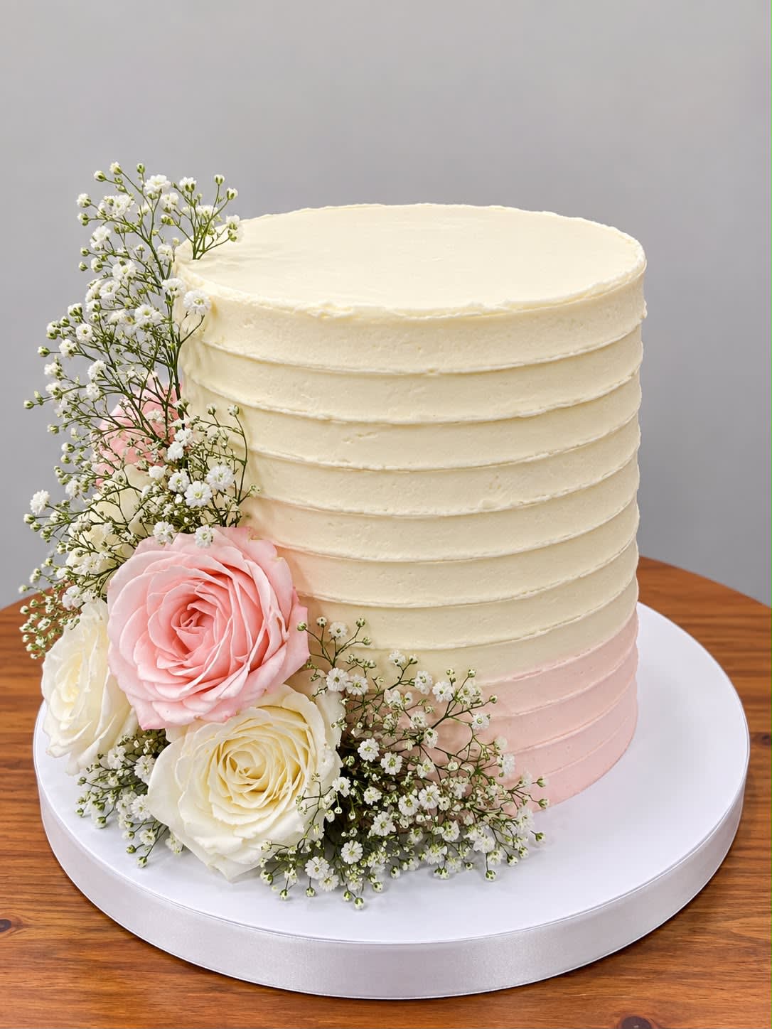 Wedding Cake, Single Tier Cake
