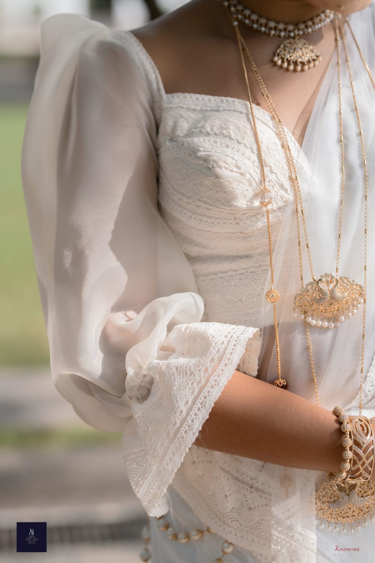 Modern Kandyan, Kandyan Bride, Osaria, Bridal Dressing