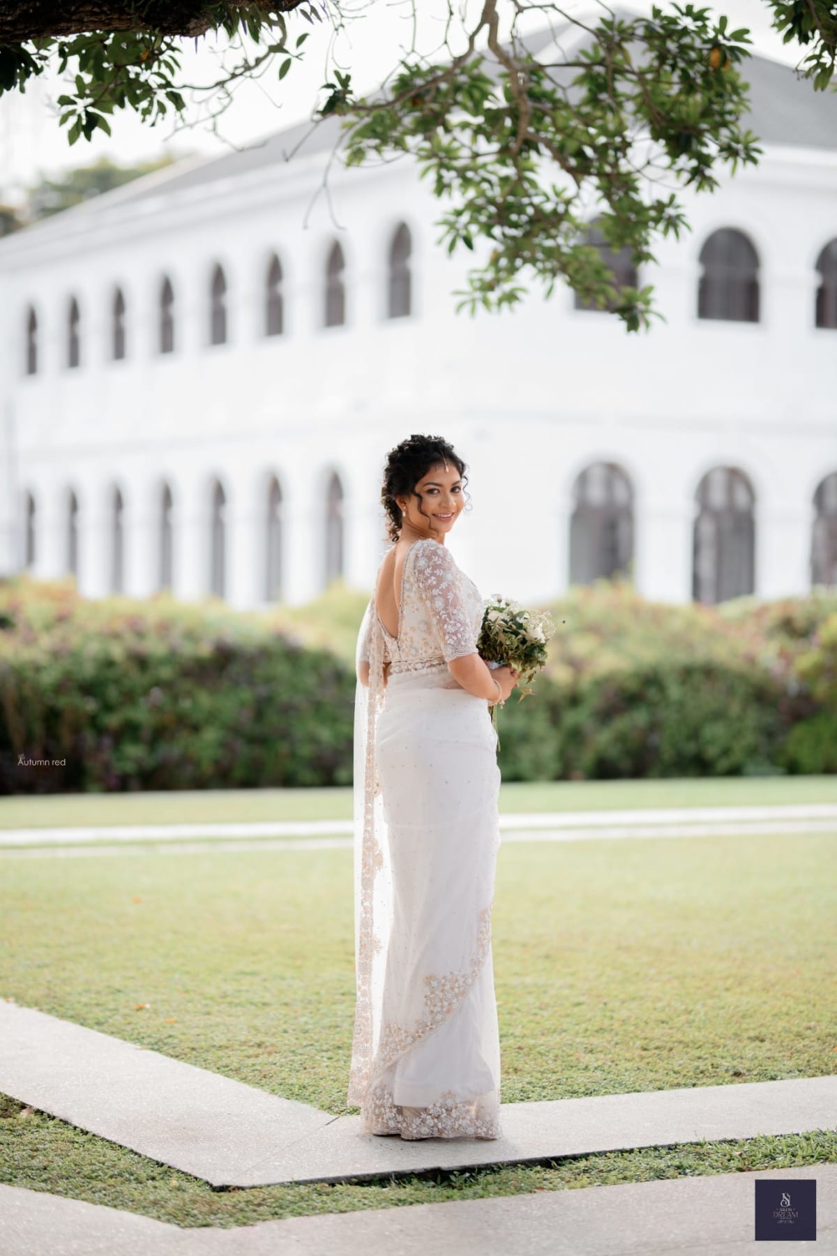 Western Bride, Bridal Dressing, Saree