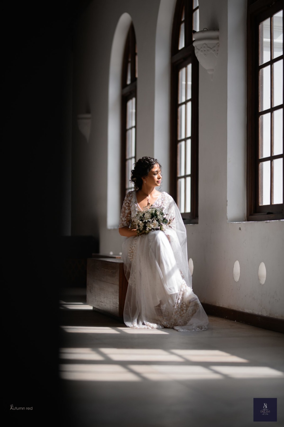 Western Bride, Bridal Dressing, Saree