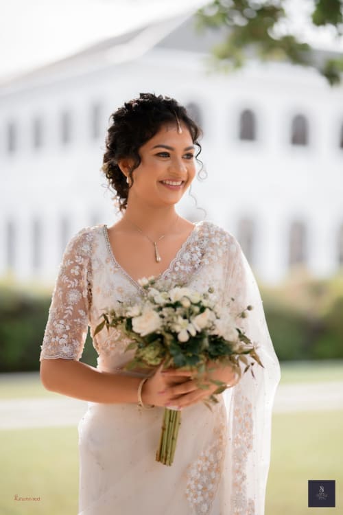 Western Bride, Bridal Dressing, Saree