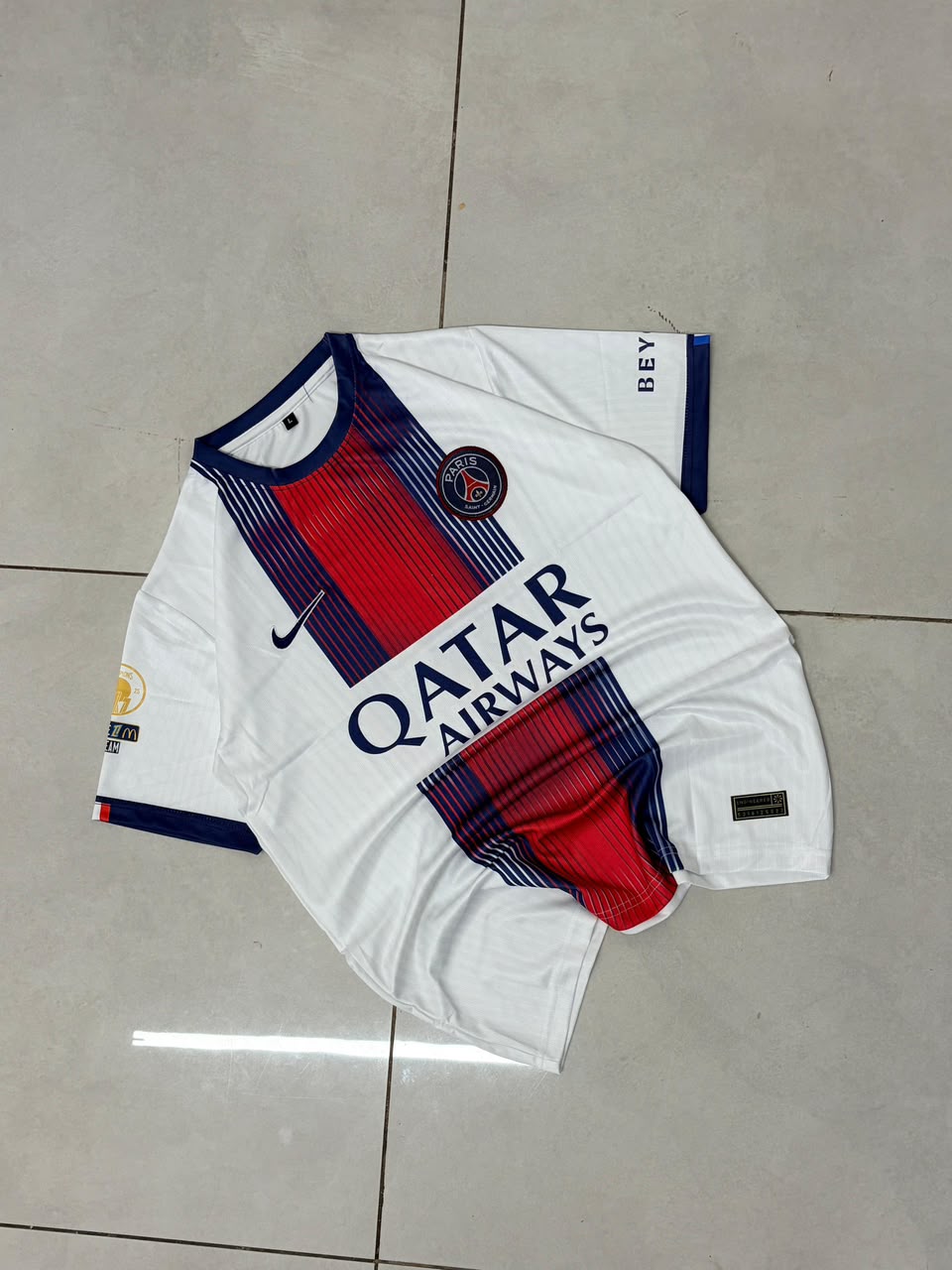 Paris Saint-Germain (PSG) 24/25 Away Kit (Eiffel Brushstroke) — O. Dembélé #10