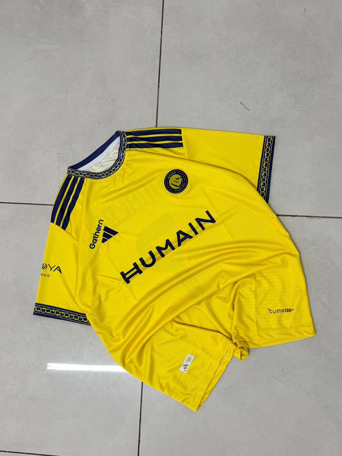 Al Nassr FC 24/25 Home Kit (Sun Yellow) — Cristiano Ronaldo #7
