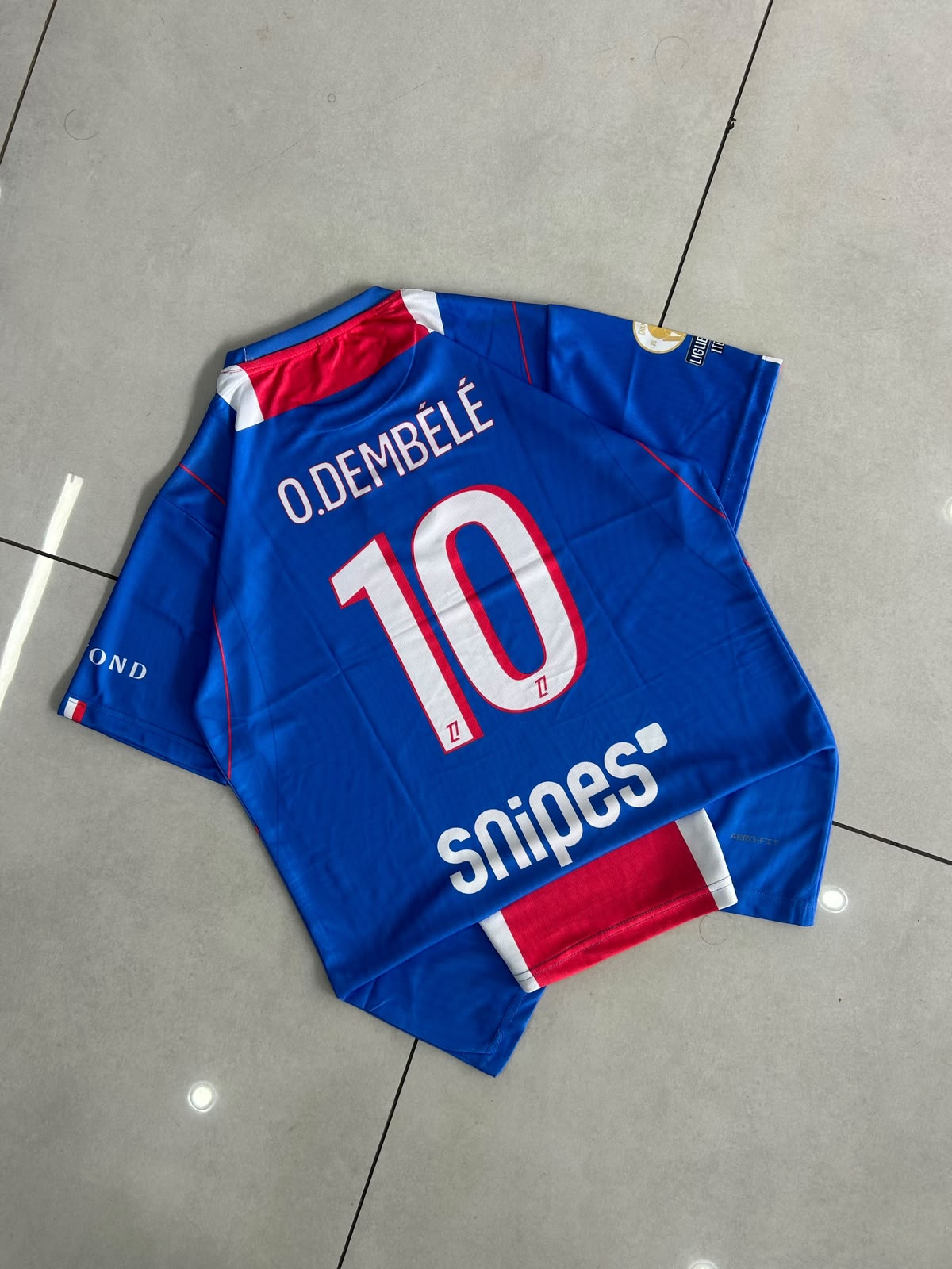 Paris Saint-Germain (PSG) 24/25 Home Kit (Classic Blue) — O. Dembélé #10