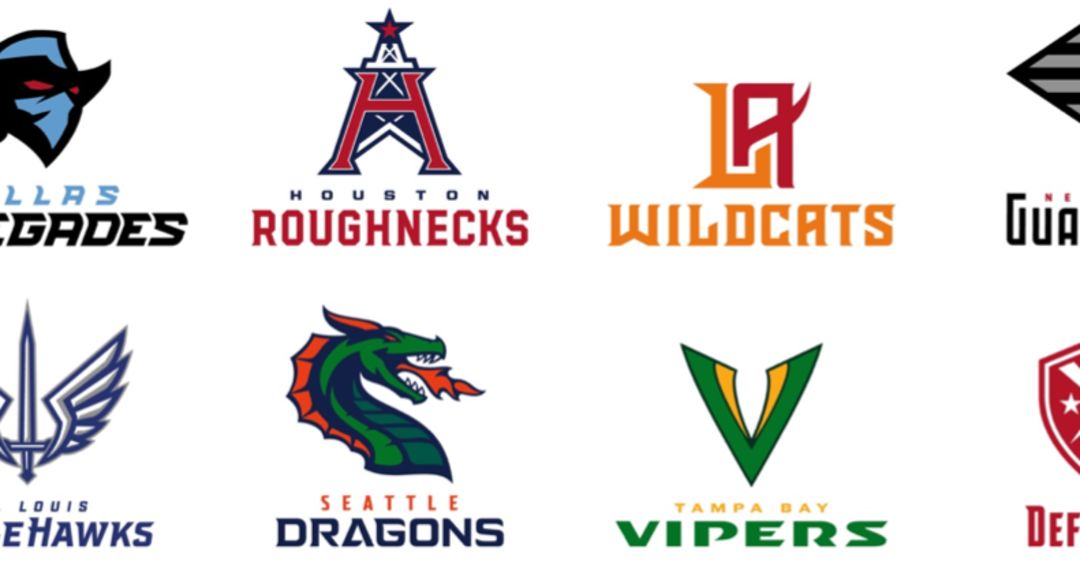 Xfl Football Teams Logos