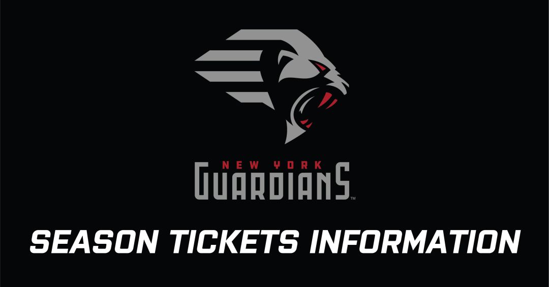 New York Guardians announce season ticket pricing