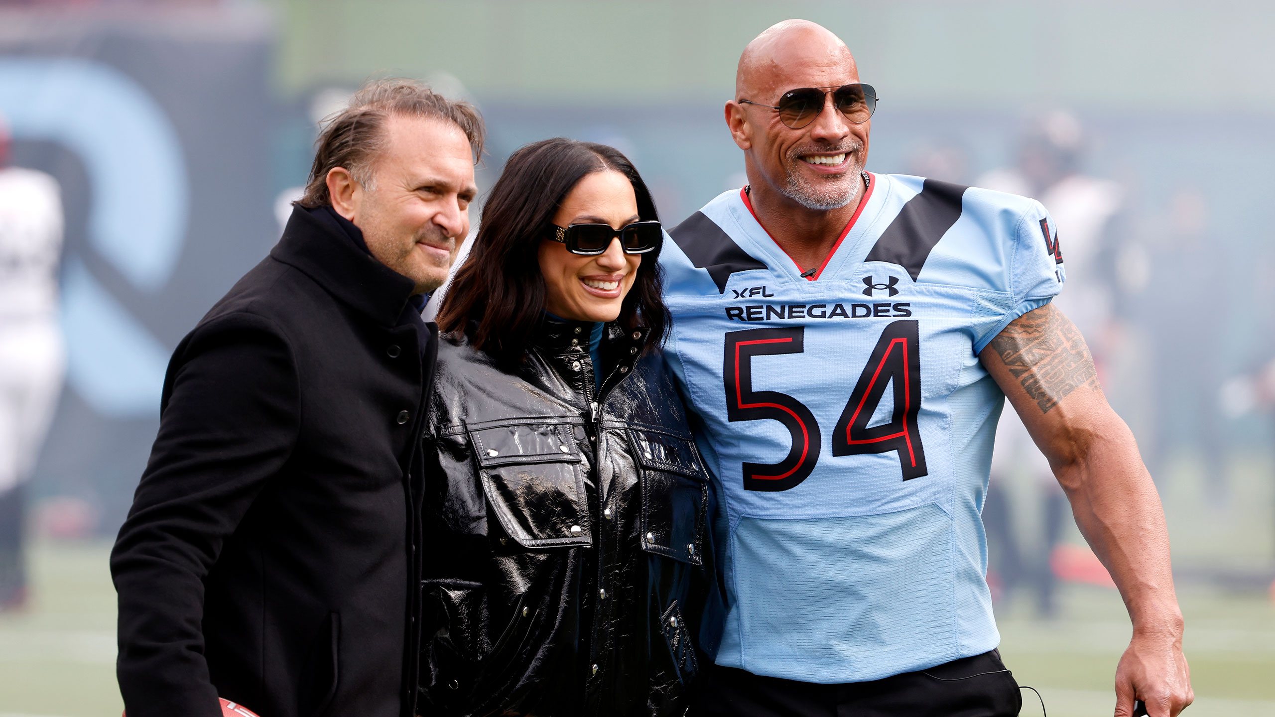 Dwayne Johnson is ready to go as XFL co-owner