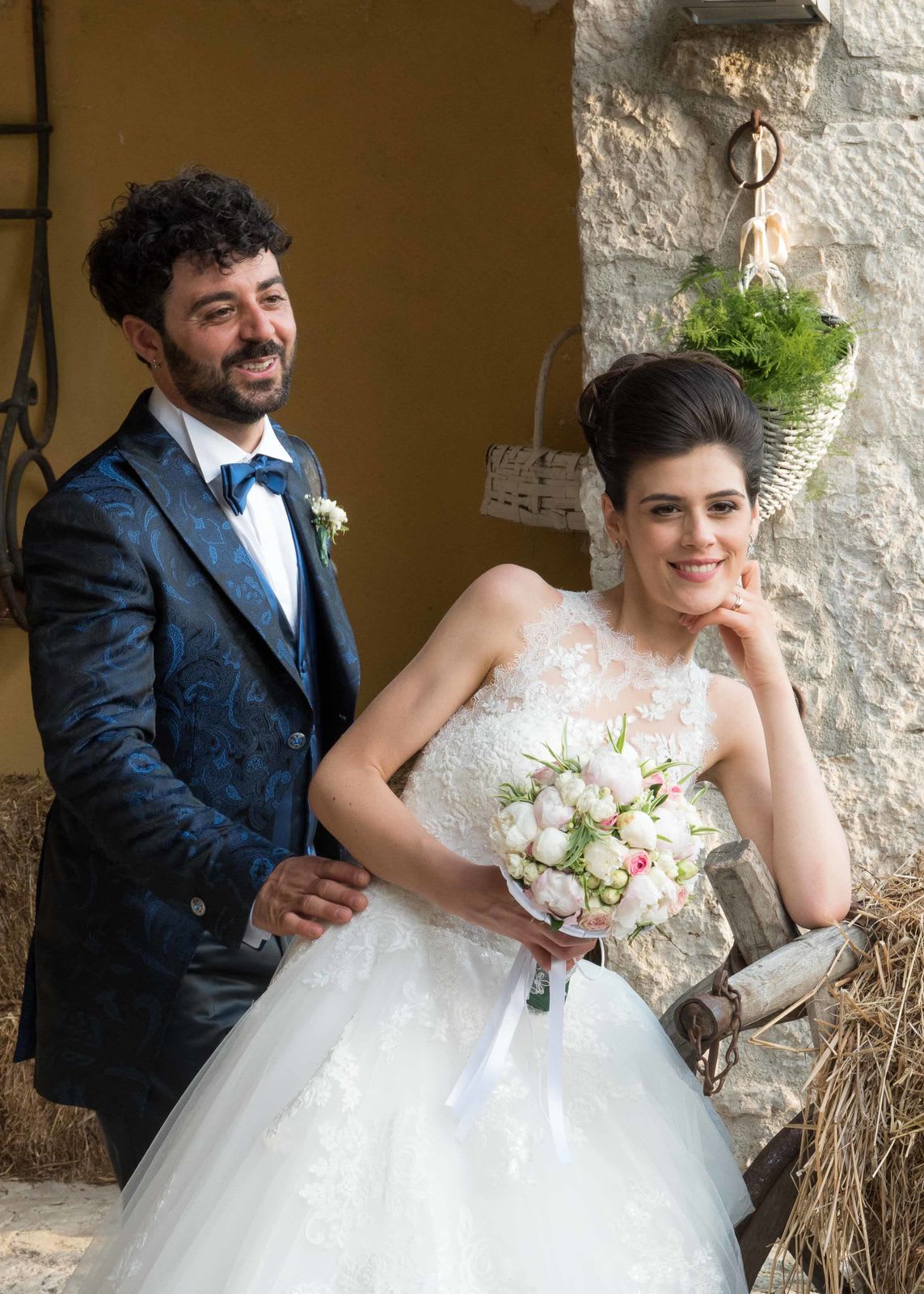 Per il loro matrimonio Fabiana e Carmine hanno scelto il nostro Agriturismo qui a Melizzano